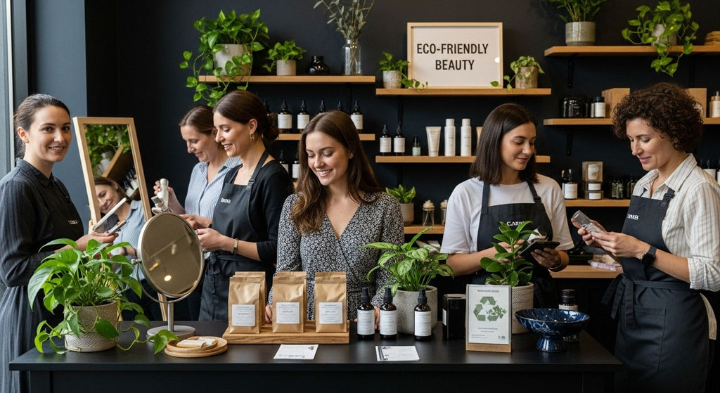 eco-friendly beauty brands store