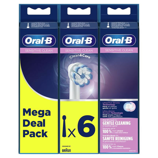 Oral-B Pro Sensitive Clean Pro Refill 6 Pcs. - Jag Couture Beauty