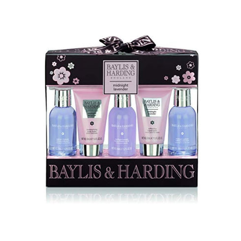 Bayliss And Harding Midnight Lavender Set 5 Pieces 2018 - Jag Couture Beauty