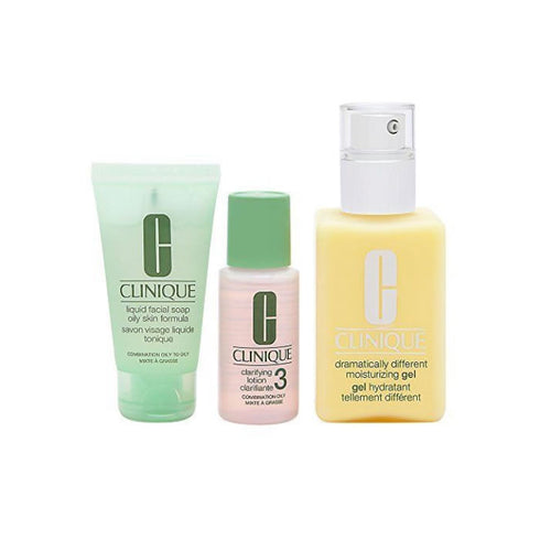 Clinique 3-step Skin Care Introduction Kit Set 3 Pieces - Jag Couture Beauty
