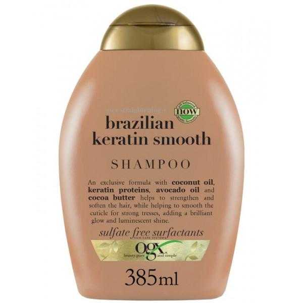 Ogx Brazilian Keratin Hair Shampoo 385ml - Jag Couture Beauty