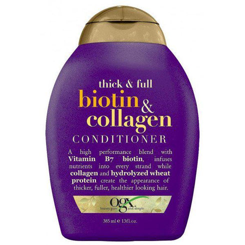 Ogx Biotin y Collagen Hair Conditioner 385ml - Jag Couture Beauty
