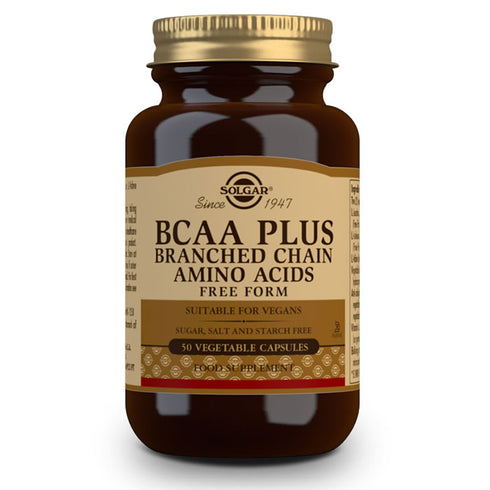 B.C.A.A. Plus 50 Capsules - Jag Couture Beauty