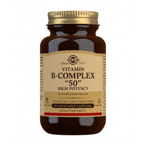 Solgar B Complex 50 50Capsules - Jag Couture Beauty