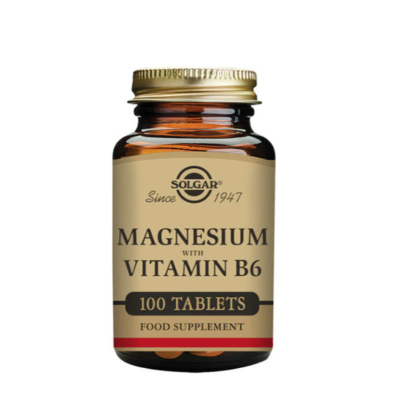 Solgar Magnesium With Vitamin B6 - Pack of 100 - Jag Couture Beauty