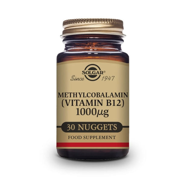 Solgar Vitamina B12 1000 μg 30 Capsules Jag Couture Beauty