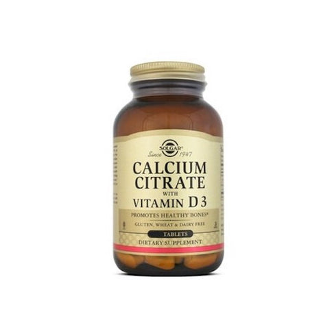 Solgar Calcium Citrate With Vitamin D3 240 Tablets - Jag Couture Beauty