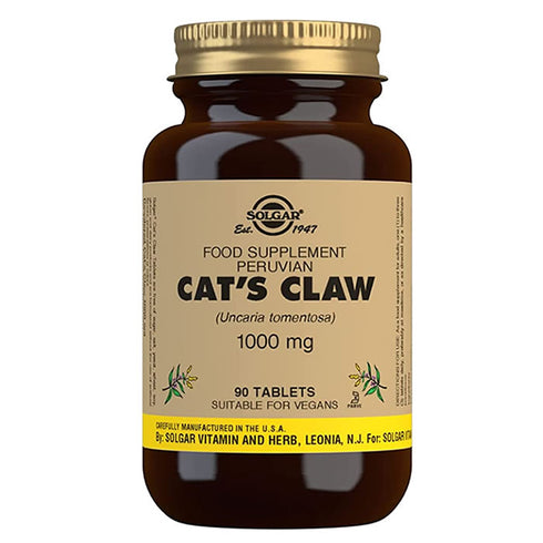 Solgar Cat's Claw 90 Tablets - Jag Couture Beauty