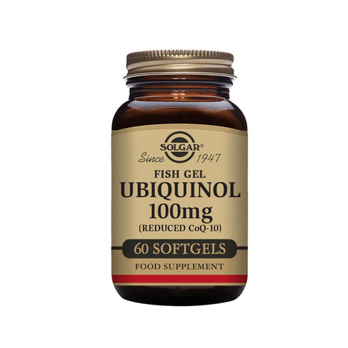 Solgar Ubiquinol 100mg 60 Softgels - Jag Couture Beauty
