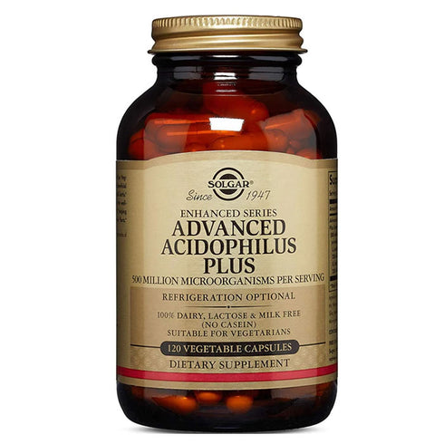 Solgar Advanced Acidophilus Plus 120 Capsules - Jag Couture Beauty