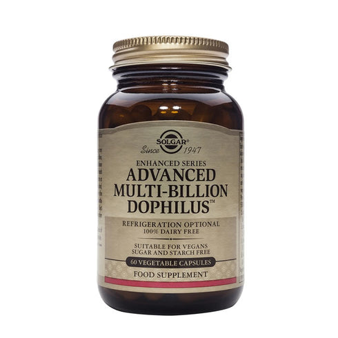Solgar Multi Billion Dophilus Advanced 60 Veggie Capsules Jag Couture Beauty