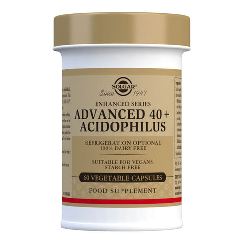 Solgar 40 Plus Acidophilus Advanced 60 Veggie Capsules Jag Couture Beauty
