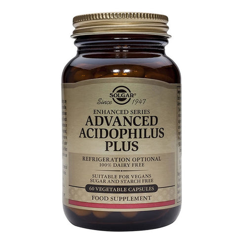 Solgar Advanced Acidophilus Plus 60 Capsules - Jag Couture Beauty