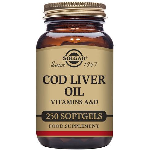 Solgar Cod Liver Oil 250 Capsules - Jag Couture Beauty