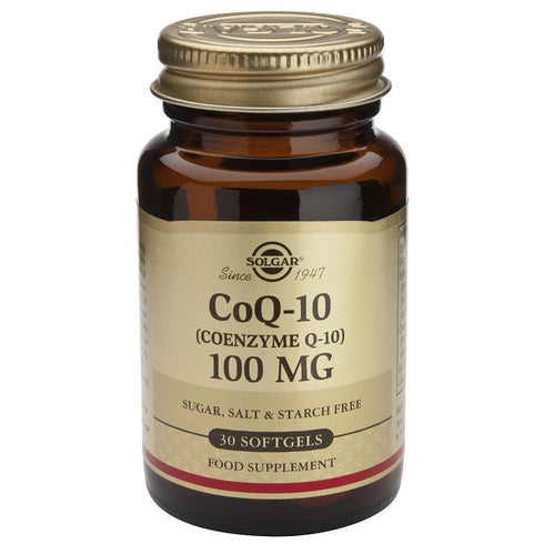 Solgar Coenzyme Q-10 100mg 30 Capsules - Jag Couture Beauty