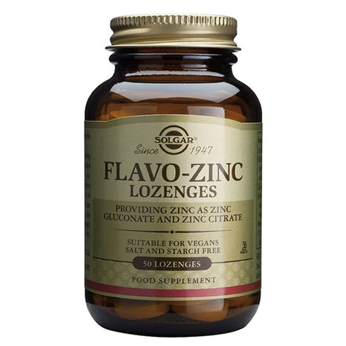 Solgar Flavo-Zinc 50 Lozenges - Jag Couture Beauty