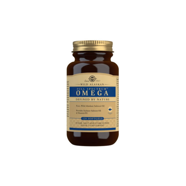 Solgar Wild Alaskan Full Spectrum Omega Softgels - Pack of 120