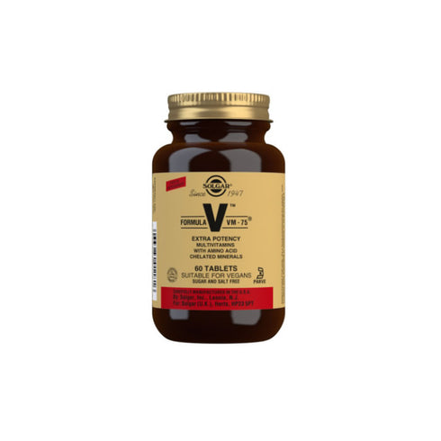 Solgar Formula VM-75 Tablets - Pack of 60 - Jag Couture Beauty