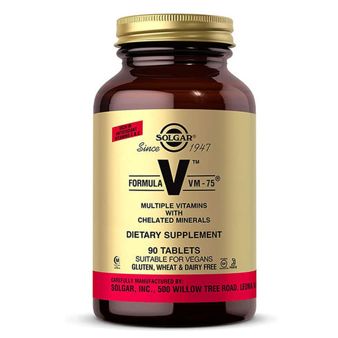 Solgar VM-75 90 Tablets - Jag Couture Beauty