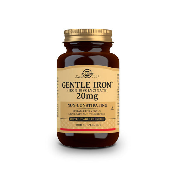 Solgar Hierro Gentle 20mg 180 Capsules