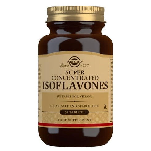 Solgar Isoflavones Concentrated 30 Tablets - Jag Couture Beauty