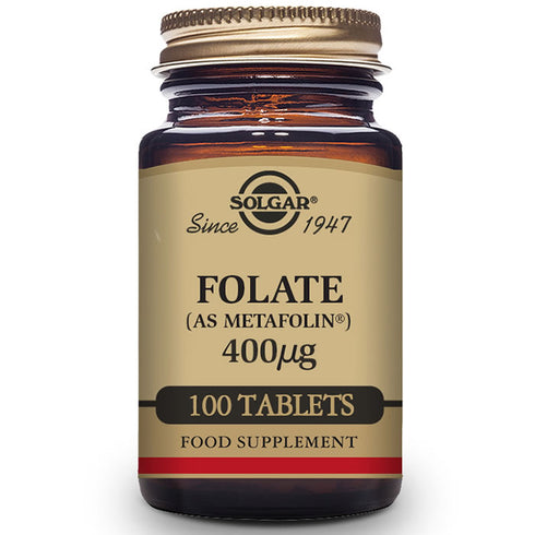 Solgar Folate 400cmg 100 Tablets - Jag Couture Beauty