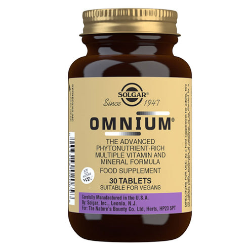 Solgar Omnium 30 Tablets - Jag Couture Beauty