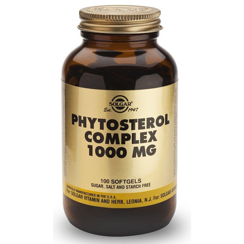 Solgar Phytosterol Complex 100 Softgels - Jag Couture Beauty