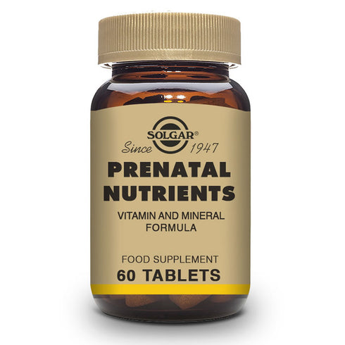 Solgar Prenatal Nutrients 60 Tablets - Jag Couture Beauty