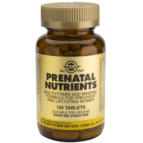 Solgar Prenatal Nutrients 120 Tablets - Jag Couture Beauty