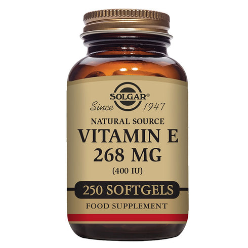 Solgar Vitamin E 400 IU 250 Softgels - Jag Couture Beauty