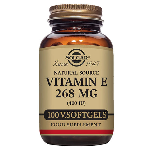 Solgar Vitamin E 400 IU 100 Softgels - Jag Couture Beauty