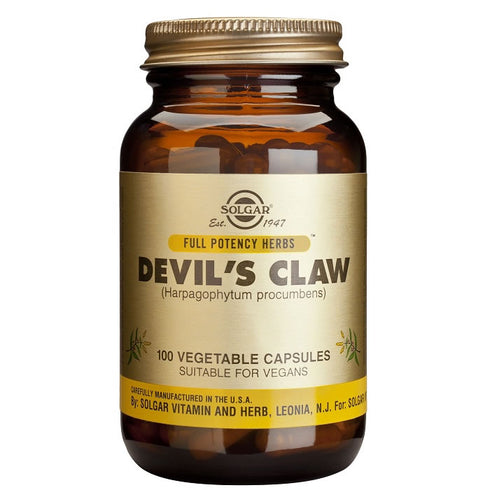 Solgar Devil's Claw 100 Capsules - Jag Couture Beauty