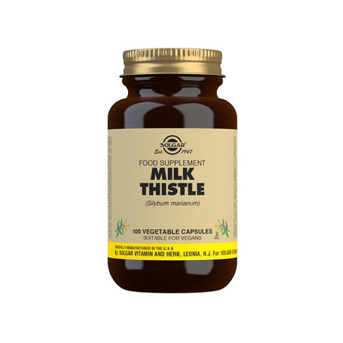 Solgar Milk Thistle 100 Capsules - Jag Couture Beauty