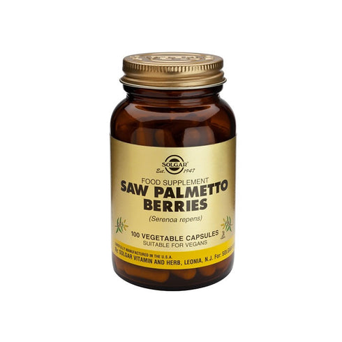 Solgar Saw Palmetto Berrries 100 Capsules - Jag Couture Beauty