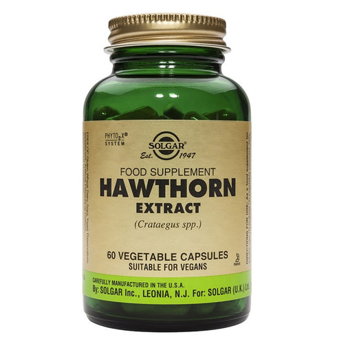 Solgar Spf Hawthorn Berry Spf 60 Capsules - Jag Couture Beauty