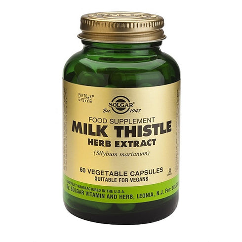 Solgar Spf Milk Thistle 60 Capsules - Jag Couture Beauty