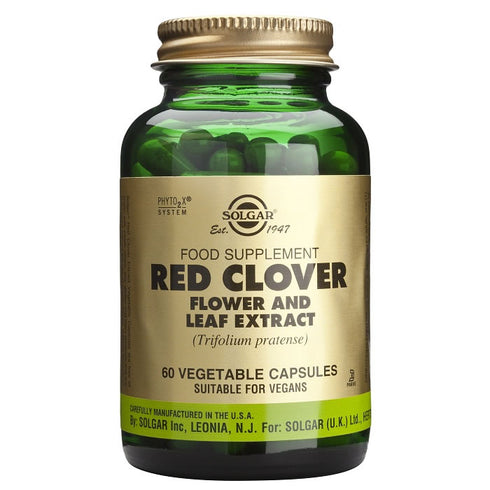 Solgar Spf Red Clover Extract 60 Capsules - Jag Couture Beauty