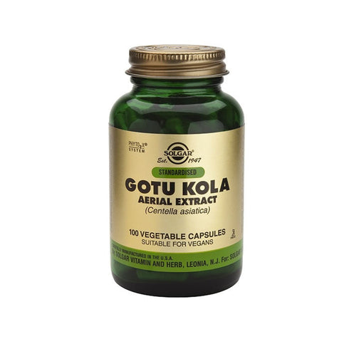 Solgar Spf Gotu Kola Air Extract 100 Capsules Jag Couture Beauty