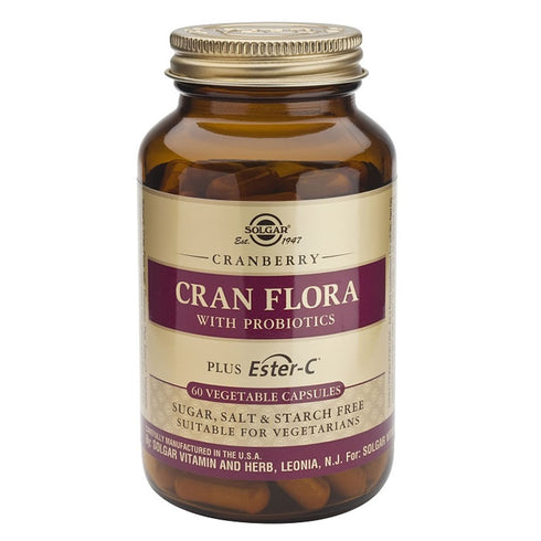 Solgar Cran Flora 60 Capsules - Jag Couture Beauty