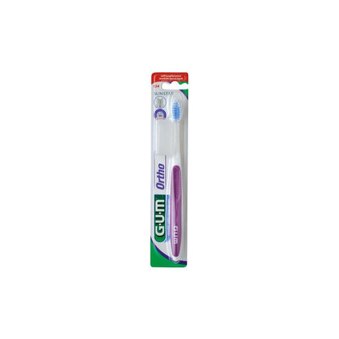 Gum™ Adult Orthodontics Toothbrush 124 1 U Jag Couture Beauty