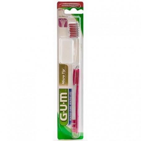Micro Tip Cepillo Dental Suave Tamaño Pequeño Gum - Jag Couture Beauty