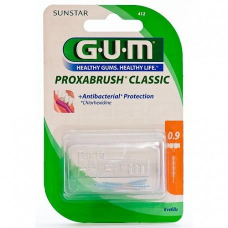 Proxabrush Classic Cepillo Interdental Con Clorhexidina 0,9 Mm 8 Unidades Gum Jag Couture Beauty