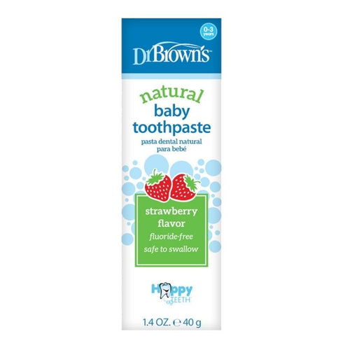 Dr.Brown's Toothpaste Fresa Flavour 40g Jag Couture Beauty