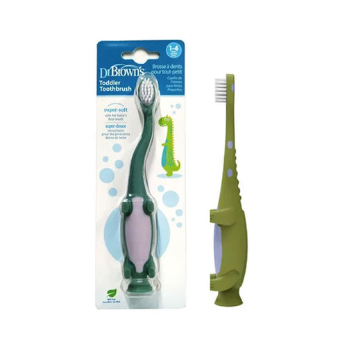 Dr. Brown's Toothbrush 1-4 Years Dinosaur Jag Couture Beauty