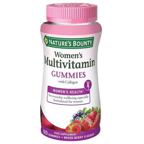 Nature's Bounty Women's Multivitamin Collagen 60 Gummies - Jag Couture Beauty