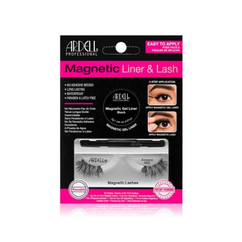 Ardell Magnetic Liner & Lash False Eyelashes Accent 002 Jag Couture Beauty