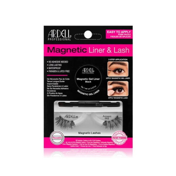 Ardell Magnetic Liner & Lash False Eyelashes Accent 002 Jag Couture Beauty