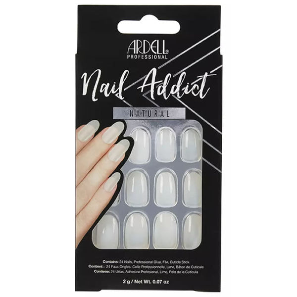 Ardell Nail Addict Natural Oval False Nails Jag Couture Beauty