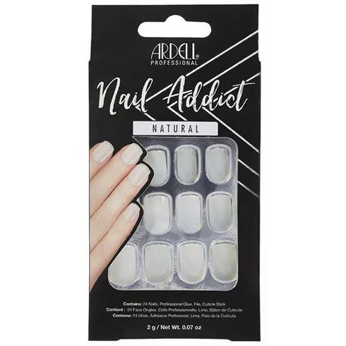 Ardell Nail Addict Natural Squared False Nails Jag Couture Beauty